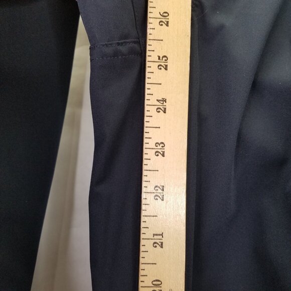 Tretorn Cropped Cuffed Pants Women's 4 Lightweight Pedal Pushers Golf Black NEW - Picture 15 of 16